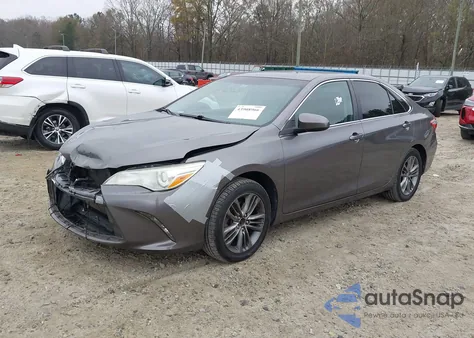 2017 Toyota Camry Le z USA, uszkodzony, nr VIN 4T1BF1FK9HU303686